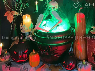 Mô hình con nhện Monster 3 màu [ĐK 20cm - Hít kính] TCV-NHEN-08