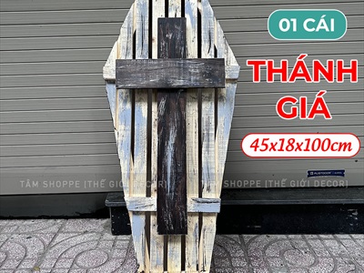 Mô hình quan tài Ma cà rồng Dracula bằng gỗ cỡ lớn D100cm QUANTAI-01