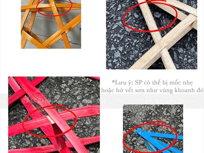Khung tre lồng đèn ông sao cỡ nhỏ dưới 50cm [Nan to/ Đủ màu đủ cỡ] LONGDEN-004