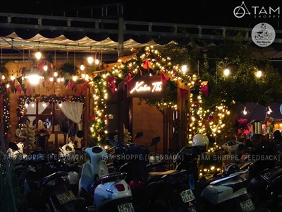 Bảng hiệu gỗ đèn Led hình chữ nhật bo góc [Sáng đẹp - Theo yêu cầu] YC-BANGHIEU-08