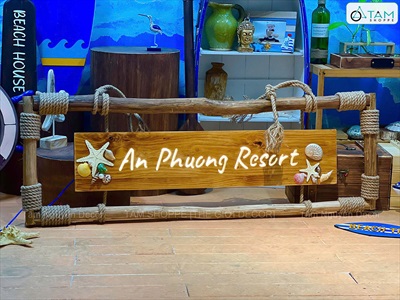 Bảng hiệu gỗ đèn Led khung củi dây thừng Rustic [Sáng đẹp - Theo yêu cầu] YC-BANGHIEU-12