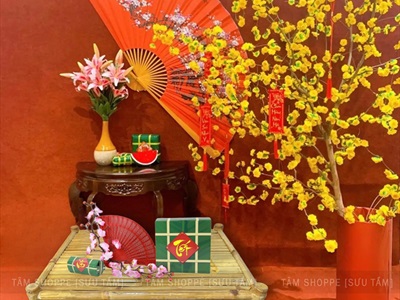 Bàn tre ngồi bệt kiểu Nhật hàng đẹp sơn keo loại 01 BANGHE-02