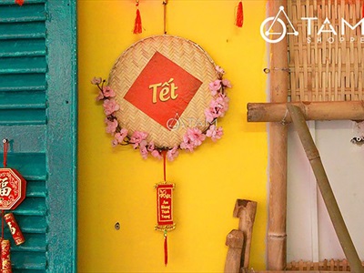 Mẹt tre tròn thủ công màu tự nhiên nhiều kích cỡ [Hàng đẹp/ Đủ cỡ] METTRE-03