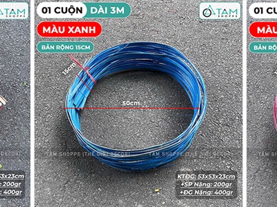 Phên tre uốn dẻo bản 15cm dài 3m [Đủ màu - Hàng đẹp] PHENTRE-01