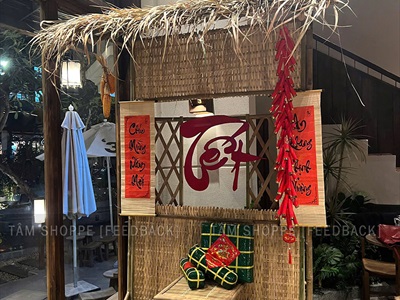 [ORDER 5-10 NGÀY] Vách nhà tranh trang trí có ô cửa [Tháo lắp/ Có Set tự làm] NHATRANH-01