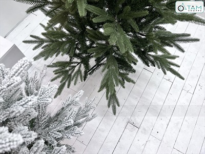Cây thông Noel lá PE+PVC tán gọn [Cao 1m5-2m4] X-TREE-LP-KT