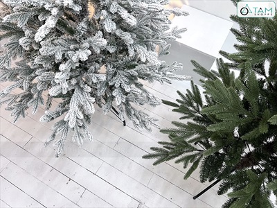Cây thông Noel lá PE+PVC tán gọn [Cao 1m5-2m4] X-TREE-LP-KT