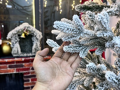 Cây thông Noel lá PE+PVC tán gọn [Cao 1m5-2m4] X-TREE-LP-KT