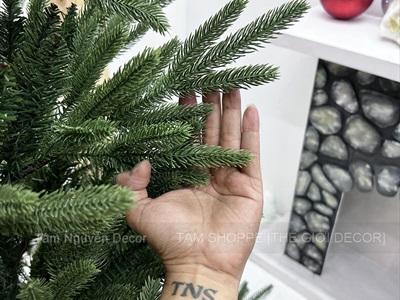 Cây thông Noel lá PE+PVC tán gọn [Cao 1m5-2m4] X-TREE-LP-KT