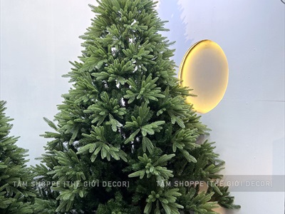 Cây thông Noel lá PE xanh 3 loại lá [Cao 1m5-3m] X-TREE-45