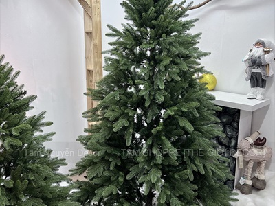 Cây thông Noel lá PE+PVC tán vừa [Cao 1m5-2m] X-TREE-LP-NAN