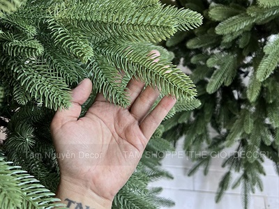 Cây thông Noel lá PE+PVC tán vừa [Cao 1m5-2m] X-TREE-LP-NAN