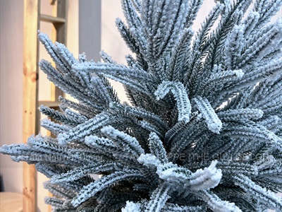 Cây thông Noel lá rũ phủ tuyết lá PE + PVC [Cao 1m5-2m4] X-TREE-LP-WL-HS