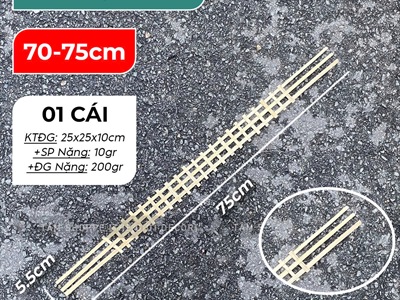 Nan tre cắm hoa trang trí cây thông Noel bản 5cm dài 1m [Loại đẹp - đan kĩ] NANTRE-01