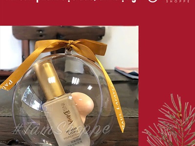 Quả cầu nhựa trong suốt hai mảnh ghép làm trái châu Noel [ĐK6-20cm - Tự ráp] TRAICHAU-40