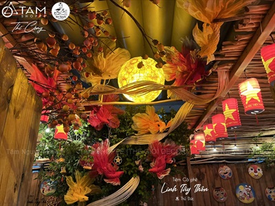 Thi công Trung thu chủ đề 
