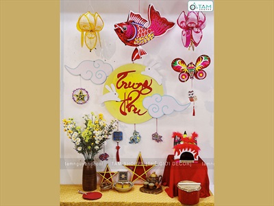 Background Trung thu chủ đề 