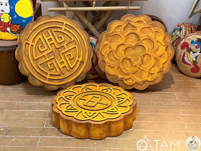 Mô hình bánh Trung 3D cỡ lớn 50cm [Mút xốp/ Như thật] BANHGIA-02