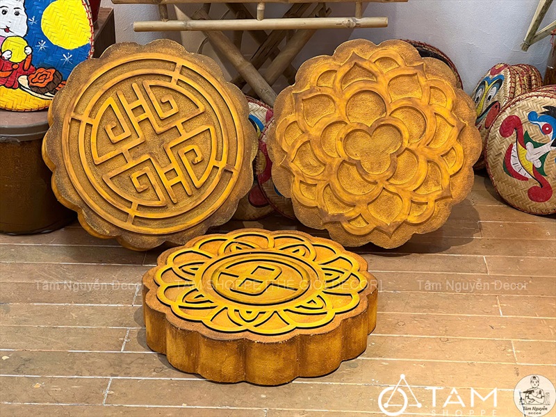 Mô hình bánh Trung 3D cỡ lớn 50cm [Mút xốp/ Như thật] BANHGIA-02