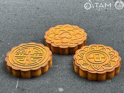 Mô hình bánh Trung 3D cỡ lớn 50cm [Mút xốp/ Như thật] BANHGIA-02