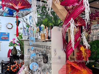 Mô hình cá chép decor đuôi lá thân xốp [Form đẹp - Nhiều cỡ/ màu] TCV-CA-04