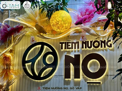 Thi công Trung thu chủ đề "Cổng trăng thần tiên" Tiệm Nướng Nọ [2025 - Tâm Nguyễn Decor] CC-TRUNGTHU-2504