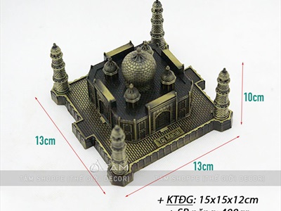 Mô hình đền Taj Mahal biểu tượng Ấn Độ MHKQTG-TAJMAHAL-01