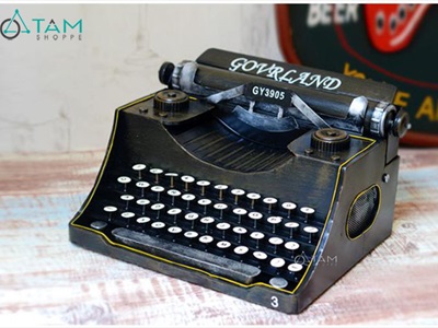 Mô hình máy đánh chữ cổ điển tỷ lệ 1:1 MHVT-MD.CH-01