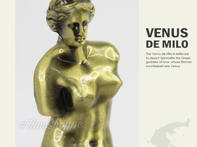Tượng thần Vệ nữ VENUS biểu tượng Hy Lạp MHKQTG-VENUS-01