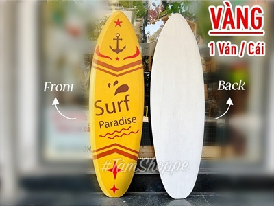 Ván lướt sóng trang trí chủ đề Surf Paradise cao 150cm VLS-02