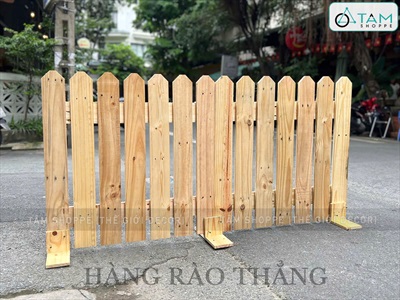 [ORDER 5-7NGÀY] Hàng rào gỗ pallet tự đứng [Cơ động/ Đa năng] HANGRAO-04