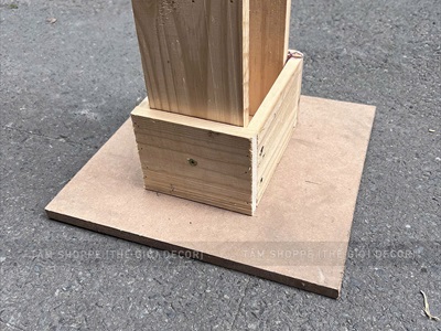 [ORDER 3-5 NGÀY] Khung cổng gỗ pallet chữ U decor tháo lắp tiện lợi [210x170cm - Tự đứng] KHUNGCONG-01