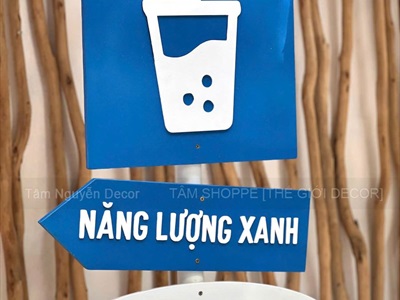 [ORDER 10-15 NGÀY] Bộ cây chỉ đường phao cứu sinh dưới chân [Theo YC/ Cao 2m] CC-BIEN-2607
