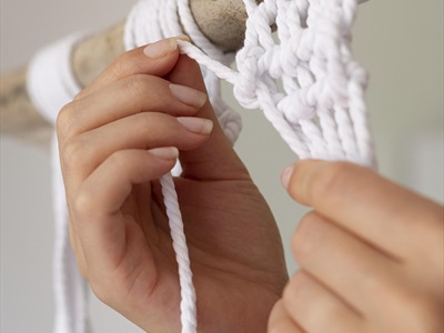 Cuộn dây cotton thô làm handmade [Bản 4li - Nhiều màu] DAYCOTTON-01