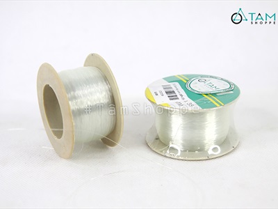 Cuộn dây cước câu cá trong suốt bản 3.5mm [Siêu chắc - Treo đồ decor] DAYCUOC-01