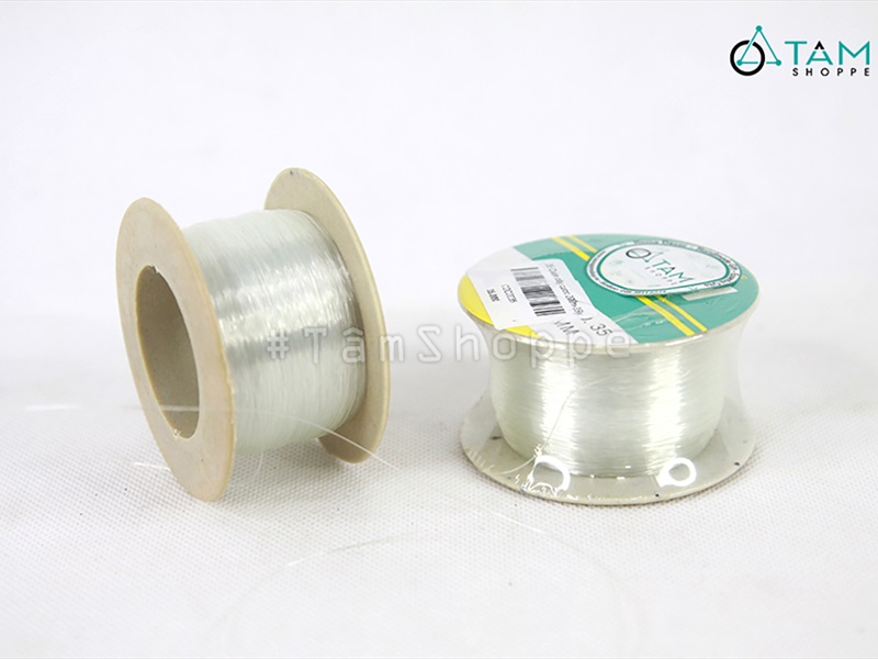 Cuộn dây cước câu cá trong suốt bản 3.5mm [Siêu chắc - Treo đồ decor] DAYCUOC-01