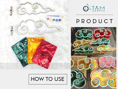 Giấy màu kiếng làm lồng đèn Trung thu thủ công [70x100cm - Trong suốt] GIAYMAU-03