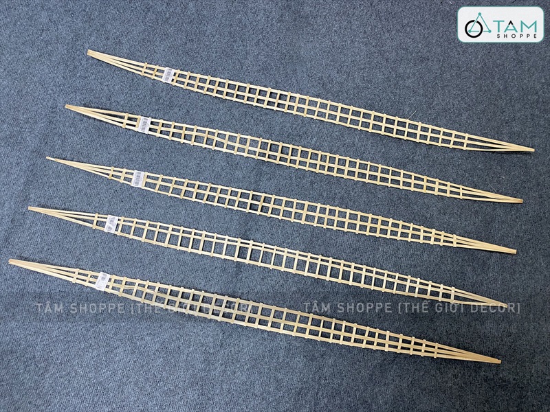 Nan tre cắm hoa trang trí cây thông Noel bản 5cm dài 1m [Loại đẹp - đan ...