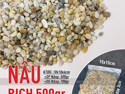 Sỏi nhí trang trí [Bịch 500gr - Sỏi sạch] SOIDA-02
