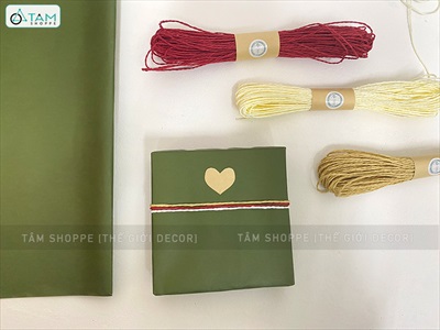 Tép dây giấy xoắn sợi nhỏ làm handmade [Bản 1li/ Dài 20m - Nhiều màu] DAYTHUCONG-02