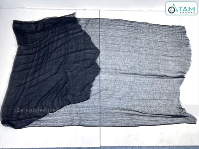 Vải gạc đen trơn khổ 80cm (bán theo 1 mét tới) PK-VAI-07