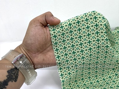 Vải hoạ tiết hoa nhí Vintage khổ 1m6 (bán theo 1 mét tới) PK-VAI-02