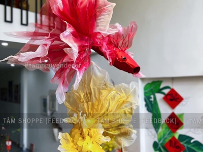 Set phụ kiện tự làm cá chép decor [Có lẻ từng món + Loại đẹp] SET-DIY-02