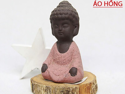 Tượng Phật nhỏ để bàn [Cao 7.5cm/ 2 màu] TUONGPHAT-05