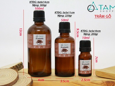 Tinh dầu trầm gỗ (Sandalwood) SCENTASTIC