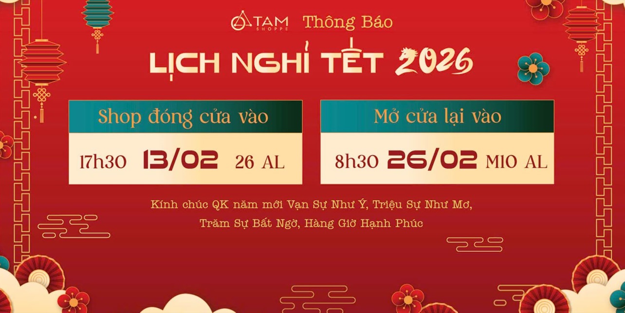Thông báo lịch nghỉ Tết Bính Ngọ 2026